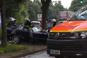 Schwerer Verkehrsunfall Habermannstra§e